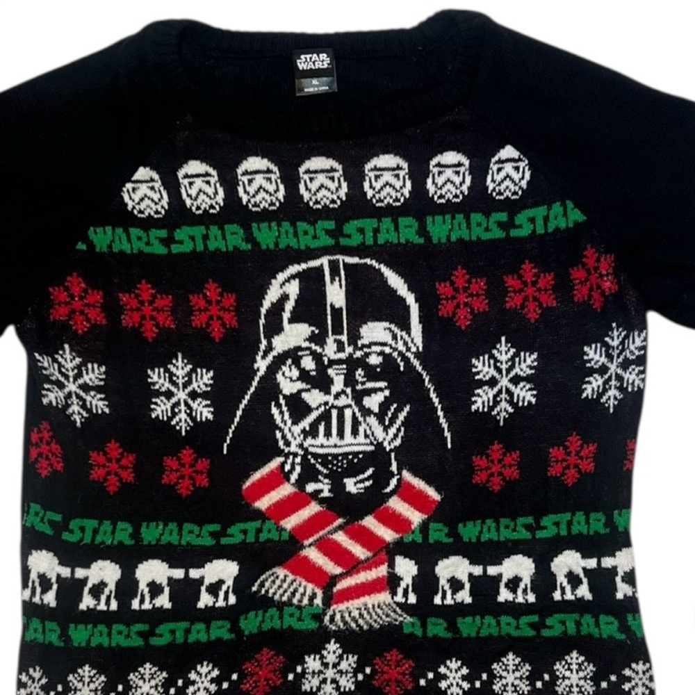 Star Wars Darth Vader Christmas Sweater - Picture 4 of 8